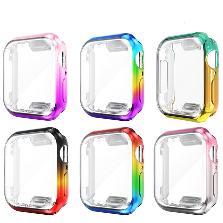 For Apple Watch Series 5 & 4 44mm Gradient All-inclusive TPU Protective Case