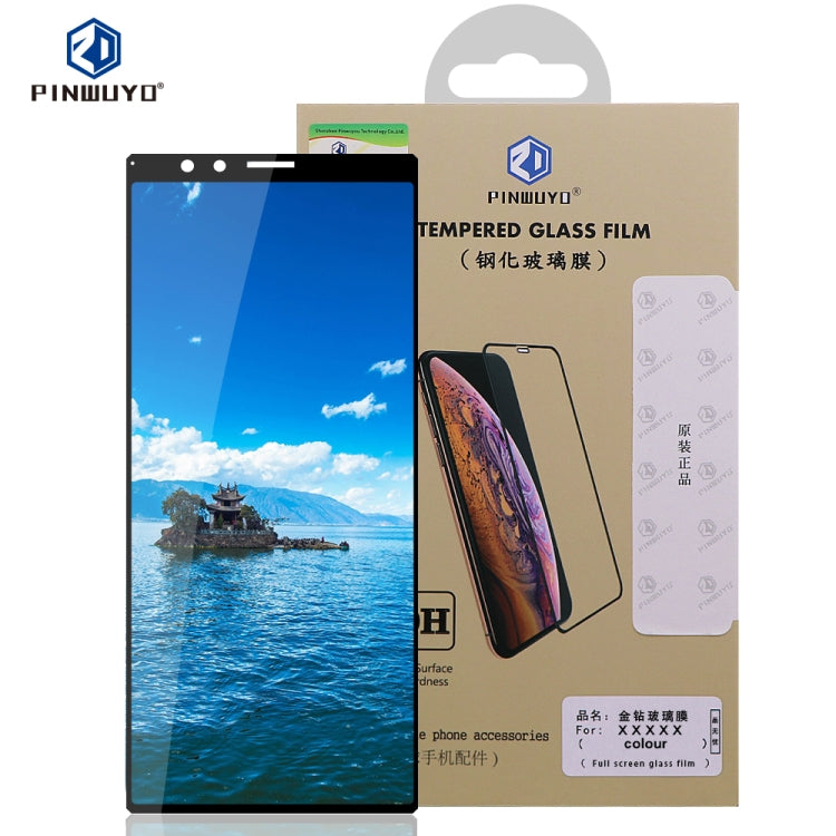 PINWUYO 9H 2.5D Full Glue Tempered Glass Film for SONY Xperia 1 My Store