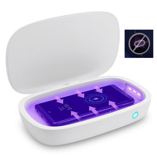 U3 UVC Ultraviolet Cell Phone Sterilization Box Mask Toothbrush Sterilizer Sterilization Box Wireless Charger My Store