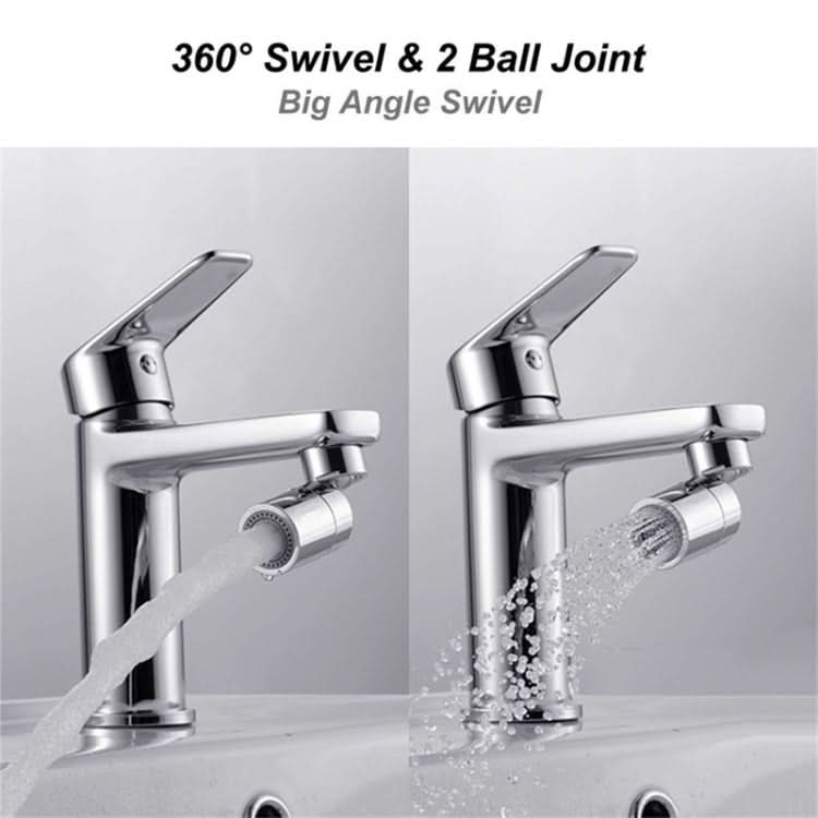 Dual-Function Faucet Spout Bubbler Splash-Proof Two-Function Kitchen Copper Filter Reluova