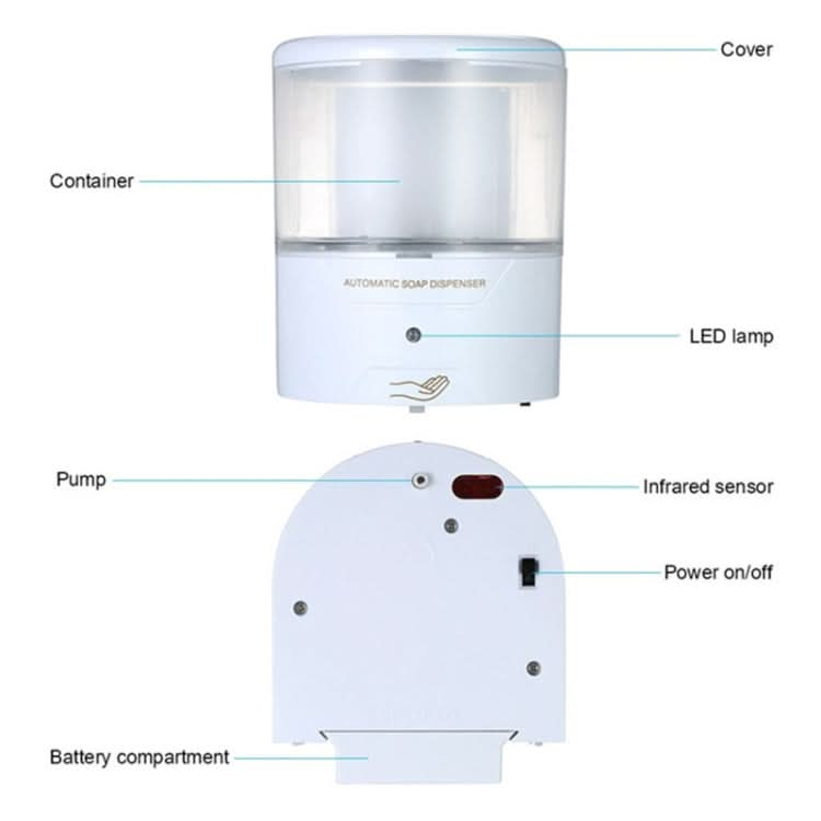 Automatic Induction Type Soap Dispenser Wall-Mounted Disinfection Machine