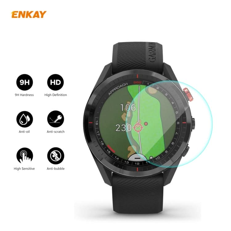 ENKAY Hat-Prince 0.2mm 9H 2.15D Curved Edge Tempered Glass Screen Protector  Watch Film