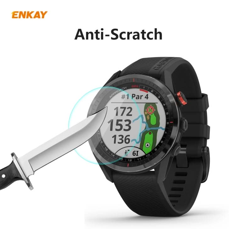 ENKAY Hat-Prince 0.2mm 9H 2.15D Curved Edge Tempered Glass Screen Protector  Watch Film