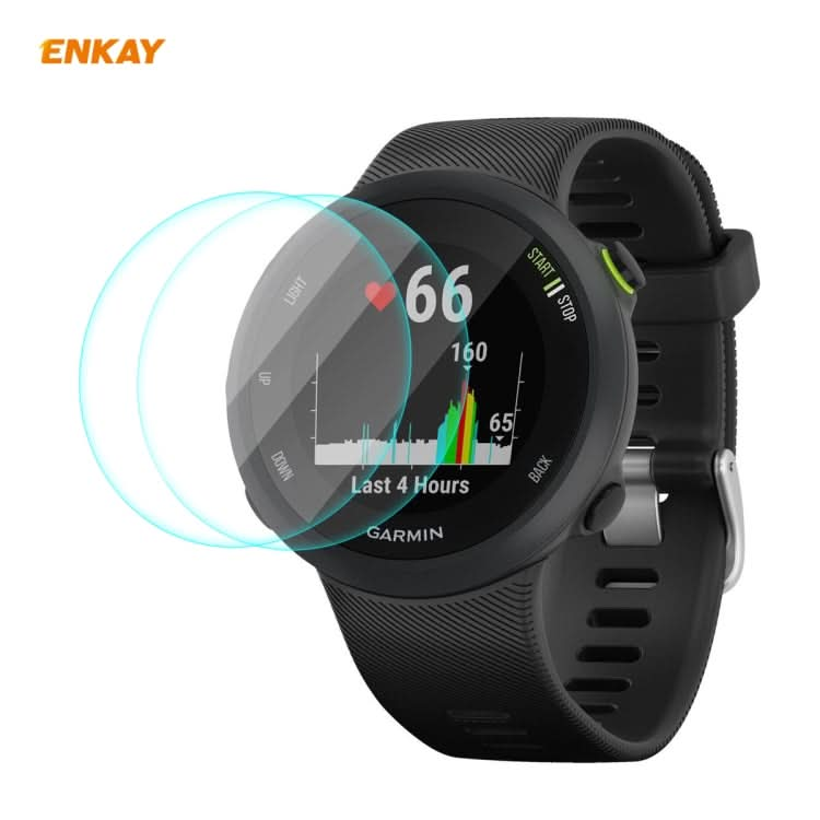 2 PCS ENKAY Hat-Prince 0.2mm 9H 2.15D Curved Edge Tempered Glass Screen Protector  Watch Film-Reluova