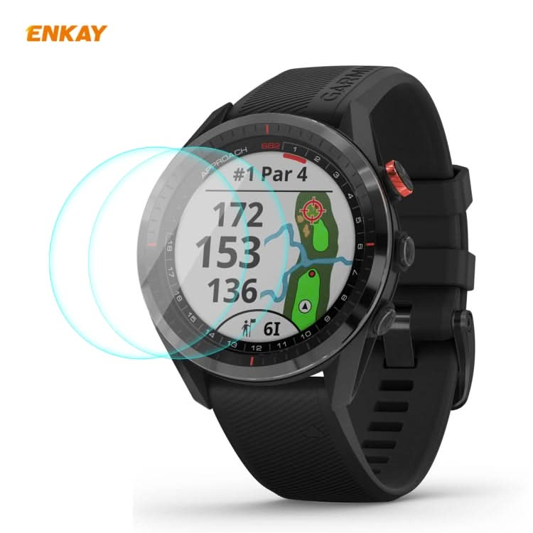 2 PCS ENKAY Hat-Prince 0.2mm 9H 2.15D Curved Edge Tempered Glass Screen Protector  Watch Film-Reluova