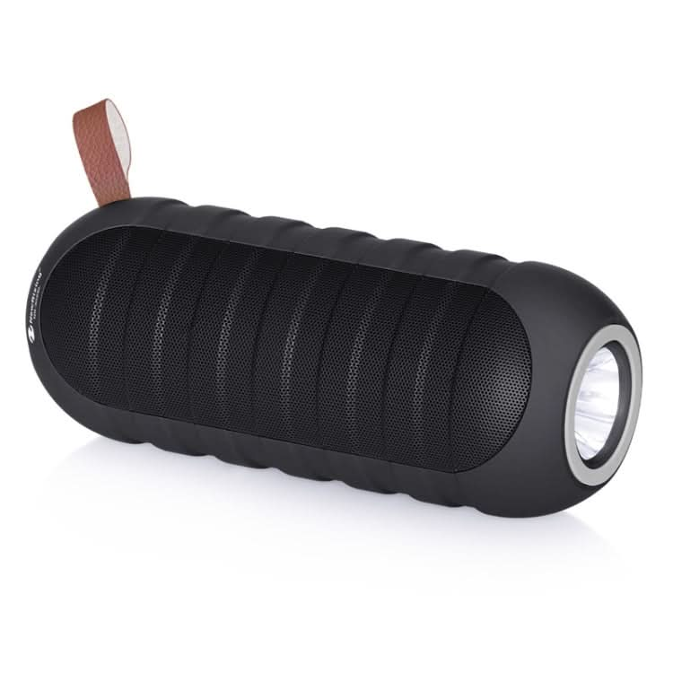 NewRixing NR3025L Portable Stereo Wireless Bluetooth Speaker with LED Flashlight & TF Card Slot & FM, Built-in Microphone