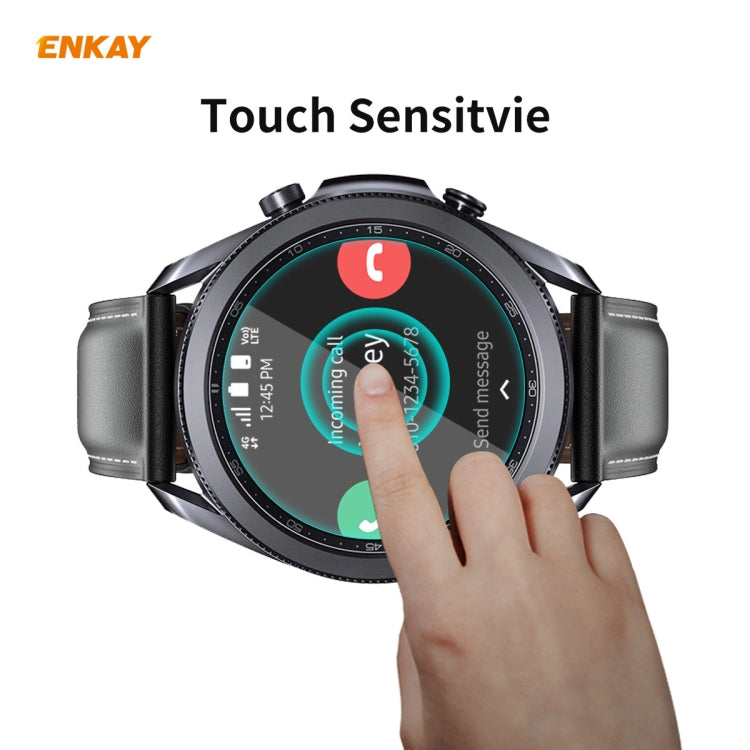 ENKAY Hat-Prince 0.2mm 9H 2.15D Curved Edge Tempered Glass Screen Protector Watch Film