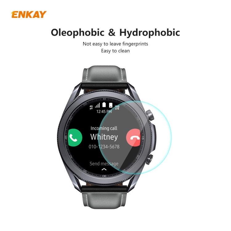 ENKAY Hat-Prince 0.2mm 9H 2.15D Curved Edge Tempered Glass Screen Protector Watch Film