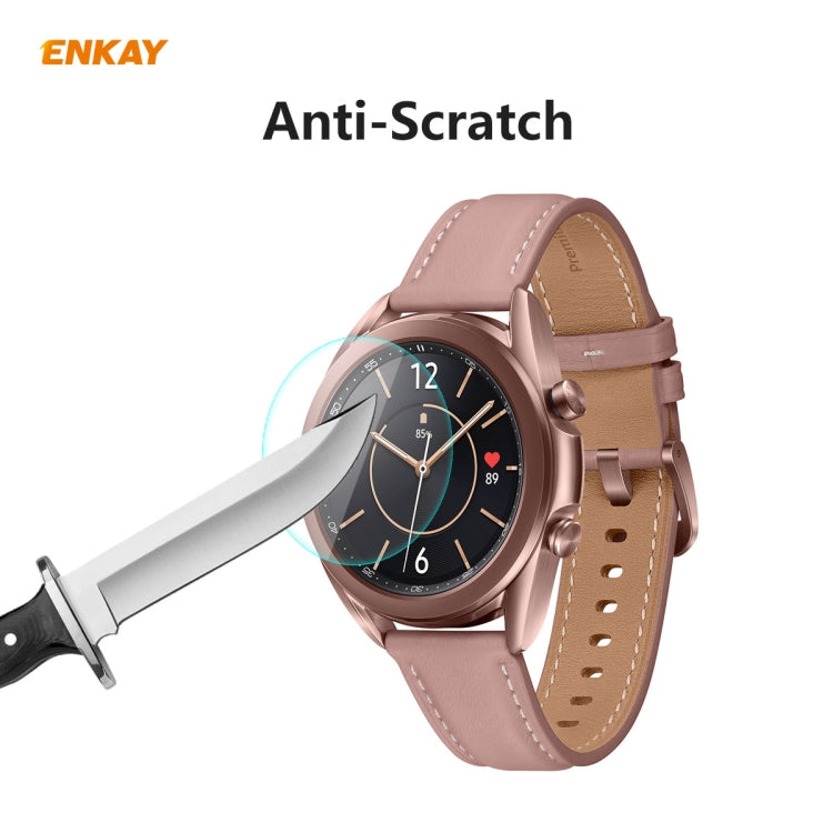 ENKAY Hat-Prince 0.2mm 9H 2.15D Curved Edge Tempered Glass Screen Protector Watch Film