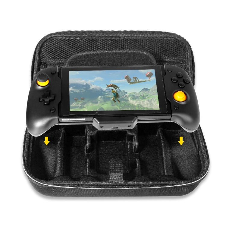 DOBE Storage Bag With Gamepad Game Controller Grip Joystick Six-Axis Dual Motor Vibration for Nintendo Switch