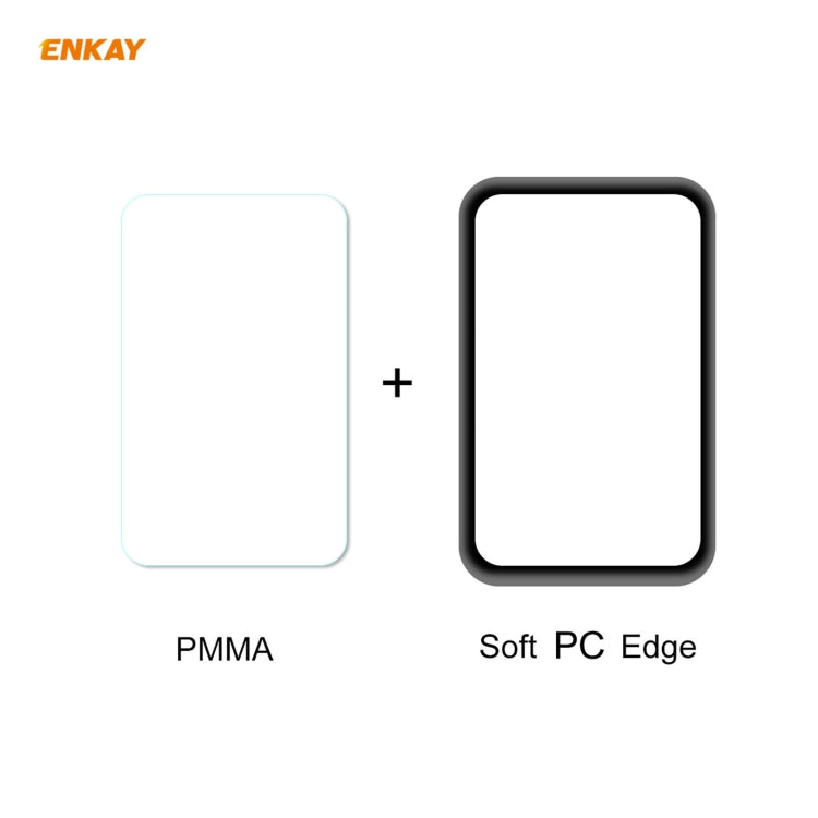 For Huawei Honor Watch ES ENKAY Hat-Prince 3D Full Screen Soft PC Edge + PMMA HD Screen Protector Film