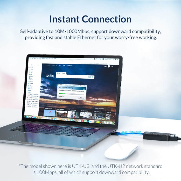 ORICO UTK-U2-BK USB to Ethernet Adapter £¨100 Mbit£©