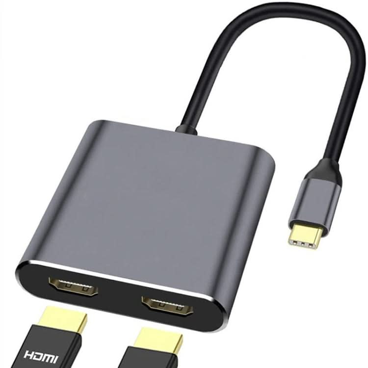 ZS-SGSHDMI USB-C / Type-C to Dual HDMI Adapter My Store