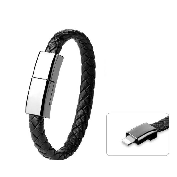 XJ-28 2.4A USB to 8 Pin Creative Bracelet Data Cable, Cable Length: 22.5cm