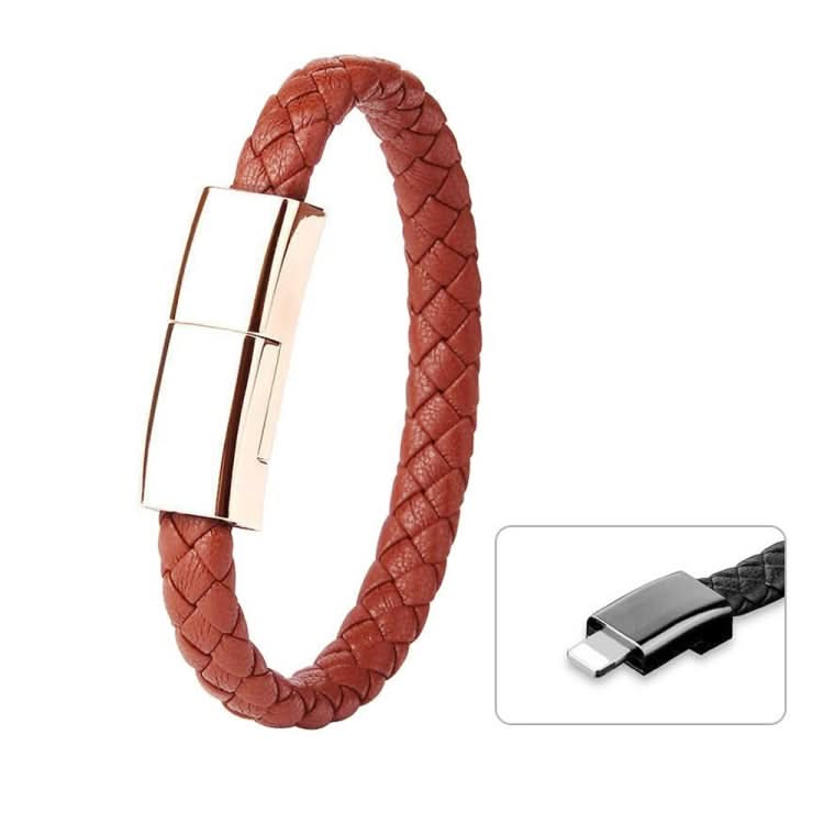 XJ-28 2.4A USB to 8 Pin Creative Bracelet Data Cable, Cable Length: 22.5cm