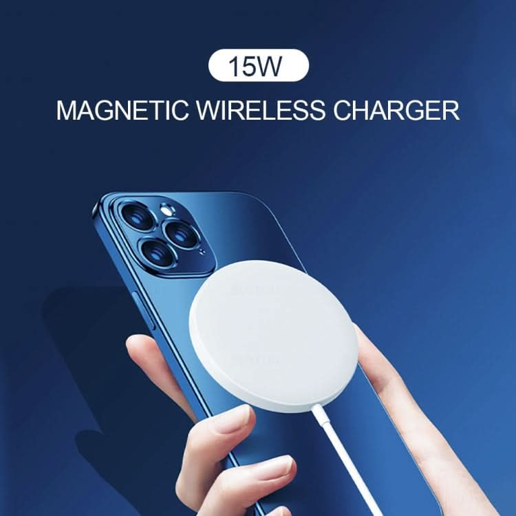 XJ-31 2 in 1 15W Magnetic Wireless Charger + PD 20W USB-C / Type-C Travel Charger Set for iPhone 12 Series