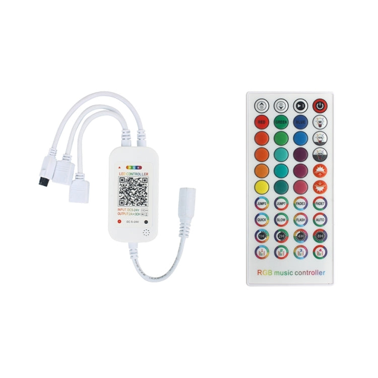 WiFi Smart 4 Pin RGB LED Strip Light Contoller APP Remote Voice Control Works with Alexa Echo, 5-24V My Store