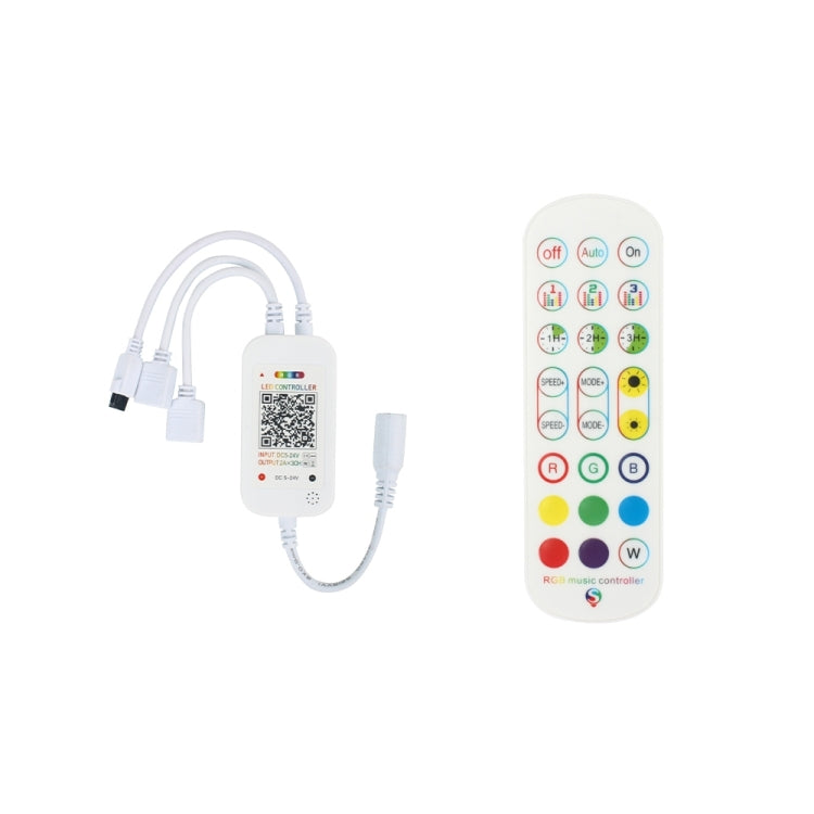 WiFi Smart 4 Pin RGB LED Strip Light Contoller APP Remote Voice Control Works with Alexa Echo, 5-24V My Store