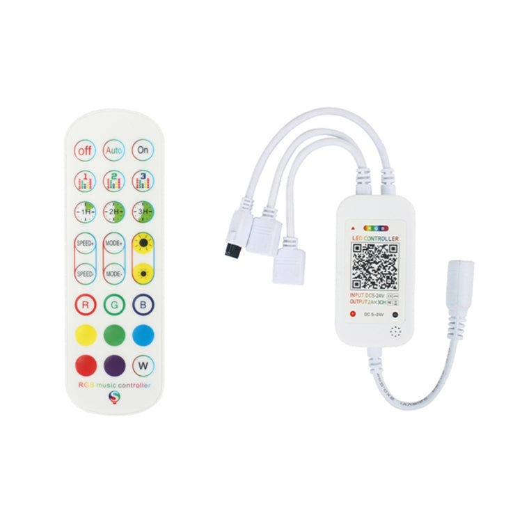 WiFi Smart 4 Pin RGB LED Strip Light Contoller APP Remote Voice Control Works with Alexa Echo, 5-24V My Store