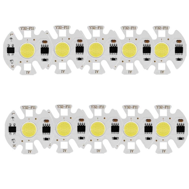 COB LED Light Chip AC 220V LED Bulb Light Intelligent IC Driver Bulb Light DIY Spotlight Downlight Chip Outdoor Flood Light