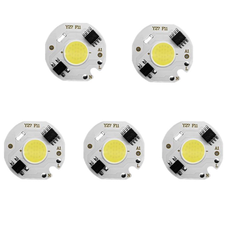 COB LED Light Chip AC 220V LED Bulb Light Intelligent IC Driver Bulb Light DIY Spotlight Downlight Chip Outdoor Flood Light