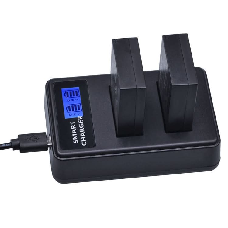 For Canon LP-E12 Smart LCD Display USB Dual-Channel Charger My Store