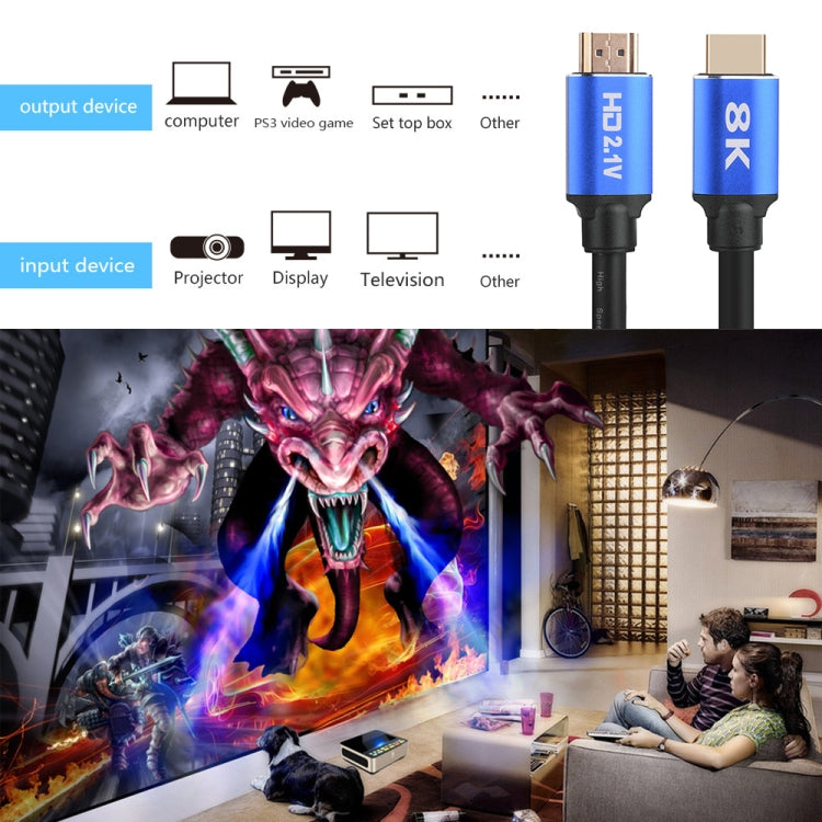 HD08 8K Ultra Clear HDMI 2.1 TV Computer Projection Set-top Box HDMI Cable My Store