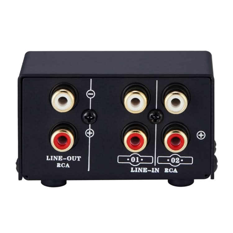 B101 2 In 1 Out (1 In 2 Out) Audio Source Signal Selection Switcher Computer Speaker  RCA Lossless Audio Source Switcher My Store