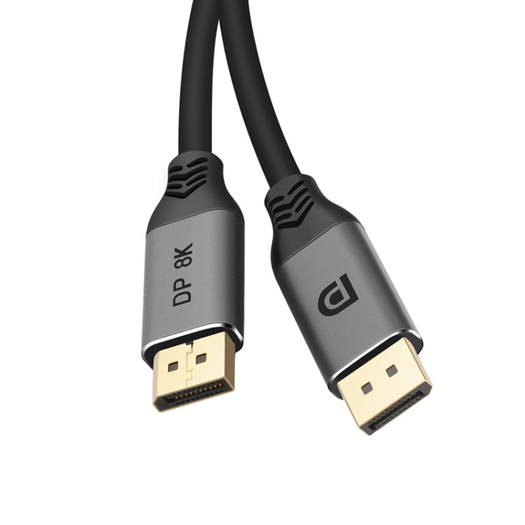 DisplayPort 1.4 8K HDR 60Hz 32.4Gbps DisplayPort Cable for Video / PC / Laptop / TV, Cable Length: 1m