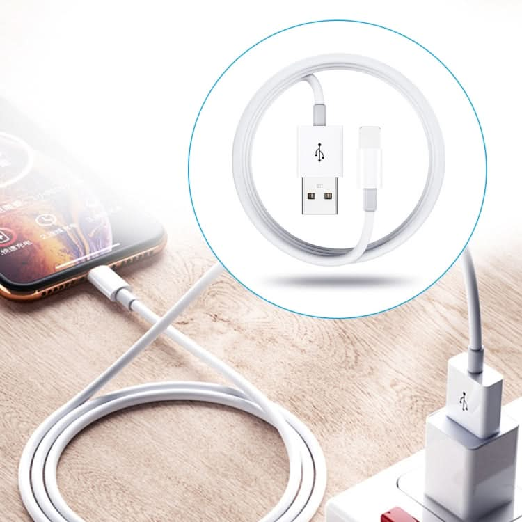 XJ-51 3A USB to 8 Pin Fast Charging Cable for iPhone 12 Series, Length: 2m