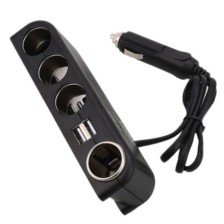 Car Charger Vehicle Auto Splitter Car Cigarette Lighter Socket & Dual USB Ports Socket Adapter