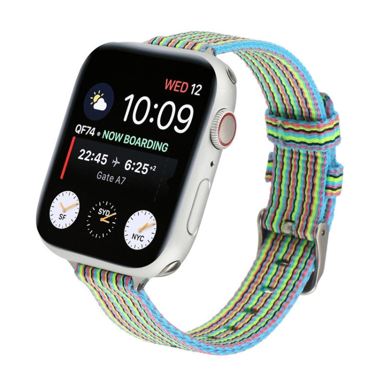 Woven Canvas Nylon Wrist Strap Watch Band