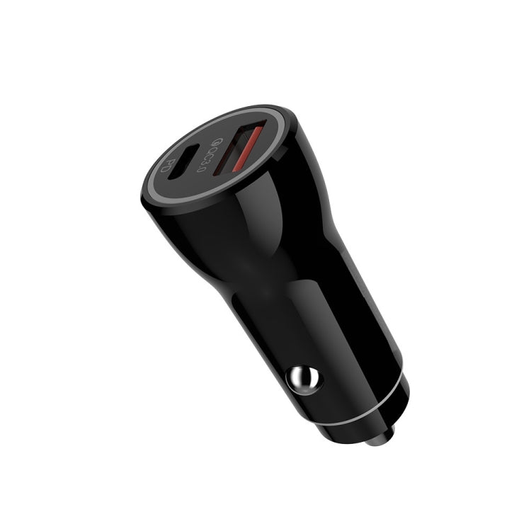 P21 Portable PD 20W + QC 3.0 18W Dual Ports Fast Car Charger ÎҵÄÉ̵ê