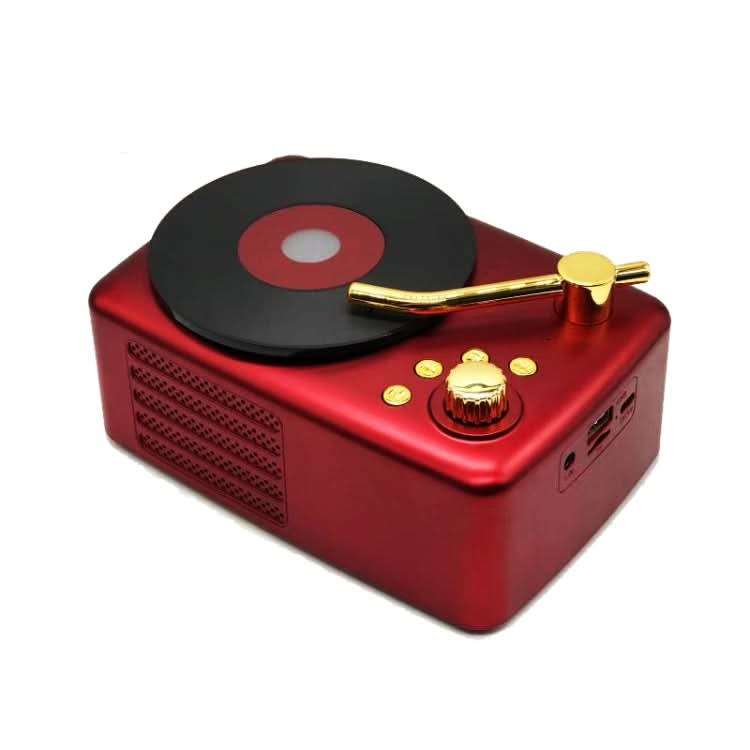 Retro Style Bluetooth Speaker, Built-in High-sensitivity FM Receiving Antenna, Long-Term Voyage