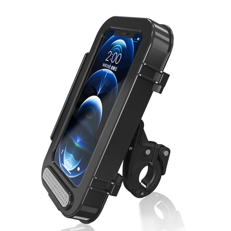 Bicycle Phone Holder Waterproof Bicycle Motorcycle Handlebar Case For 4.7-6.8 Inch Mobile Phone Mount Reluova