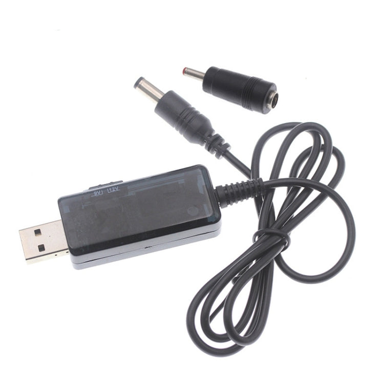 KWS-912V USB Boost Converter DC 5V to 9V 12V Converter Cable + 3.5x1.35mm Plug Set My Store