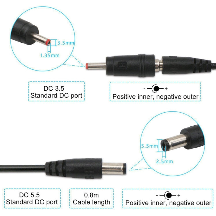 KWS-912V USB Boost Converter DC 5V to 9V 12V Converter Cable + 3.5x1.35mm Plug Set My Store