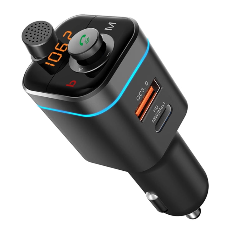 C72 Car MP3 Player Receiver FM Transmitter PD18W USB-C Car Charger Phone Music Player ÎҵÄÉ̵ê