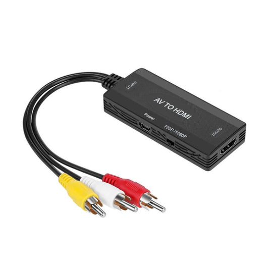 AV to HDMI Converter 3 CVBS RCA Adapter, Supports PAL NTSC 1080P My Store