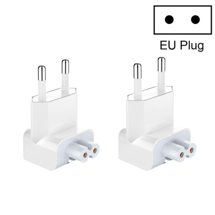 2 PCS XJ01 Power Adapter for iPad 10W 12W Charger & MacBook Series Charger, EU Plug-Reluova