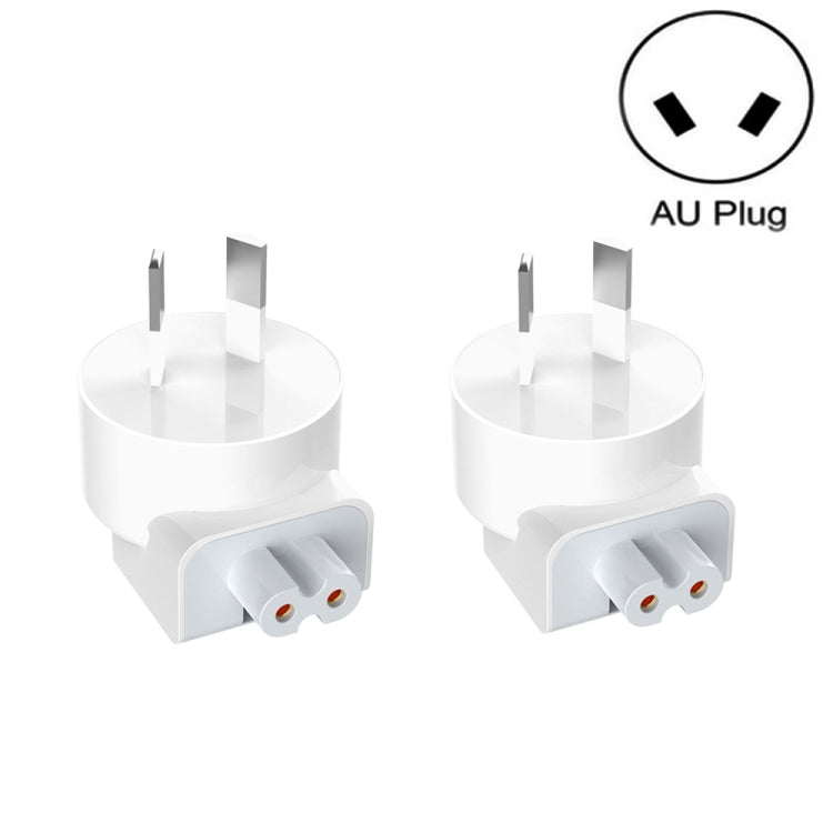 2 PCS XJ01 Power Adapter for iPad 10W 12W Charger & MacBook Series Charger, AU Plug