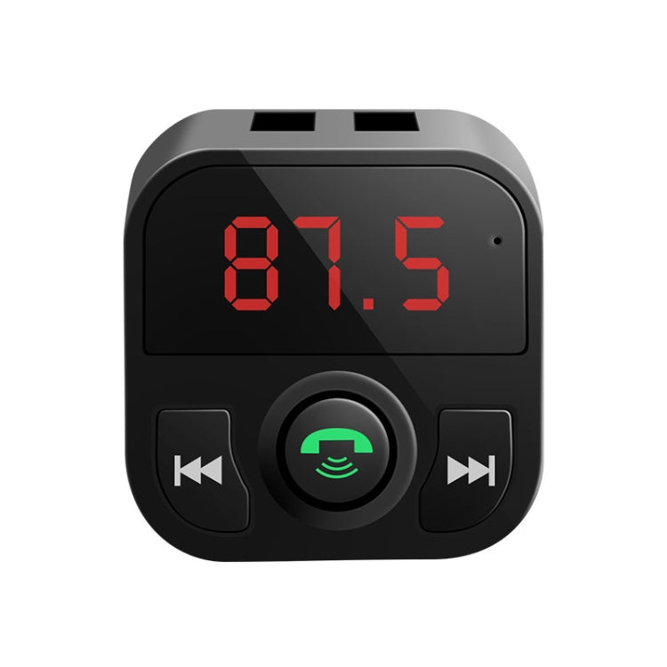 X5 Handsfree Car Kit FM Transmitter Wireless Audio Receiver Auto MP3 Player Dual USB Fast Charger