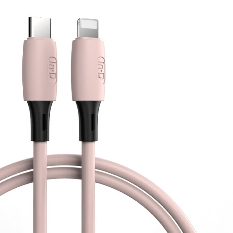 ENKAY Hat-Prince ENK-CB209 PD 20W 3A Type-C to 8 Pin Silicone Data Sync Fast Charging Cable, Cable Length: 1.2m