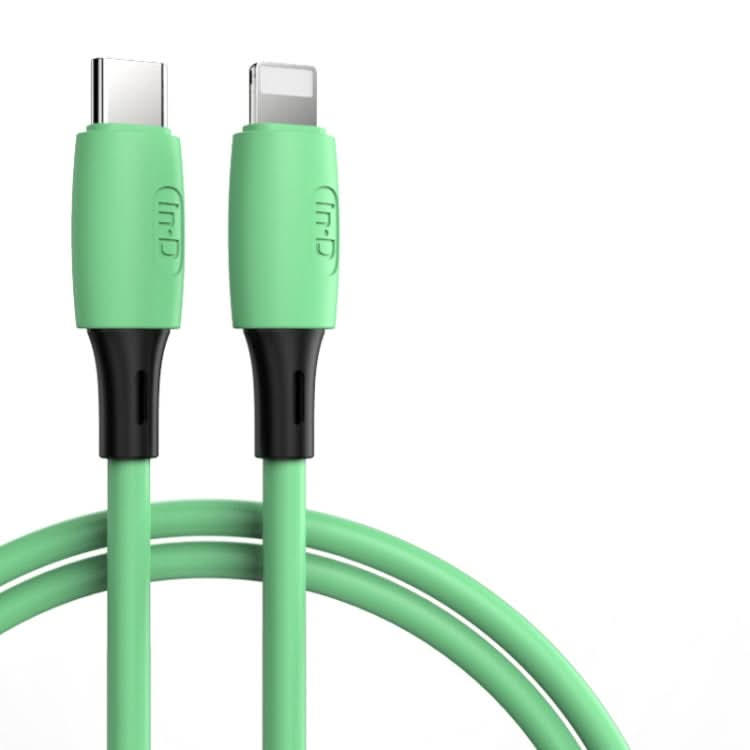 ENKAY Hat-Prince ENK-CB209 PD 20W 3A Type-C to 8 Pin Silicone Data Sync Fast Charging Cable, Cable Length: 1.2m