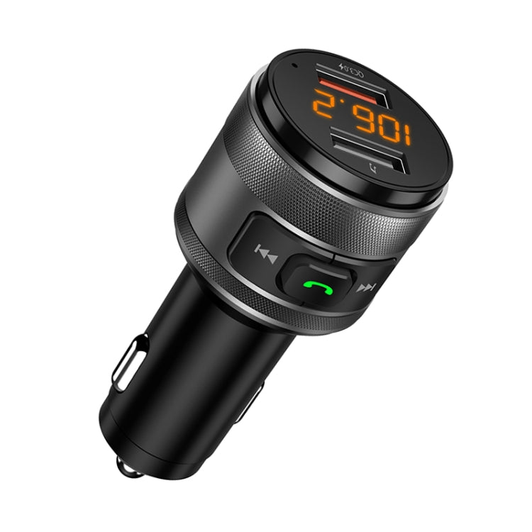 C57 QC3.0 Wireless FM Transmitter Fast Car Charger Bluetooth 5.0 Hands-free Car Modulator USB Flash Memory MP3 Player ÎҵÄÉ̵ê