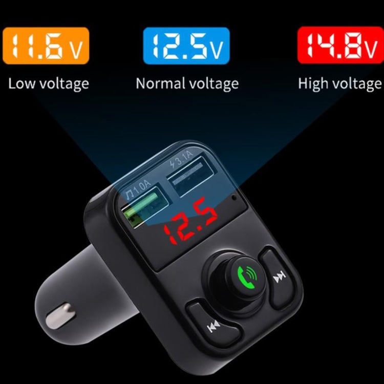 X3 Wireless 5.0 Handsfree Car Kit FM Wireless Audio Receiver Transmitter MP3 Player Dual USB Digital Fast Charger ÎҵÄÉ̵ê