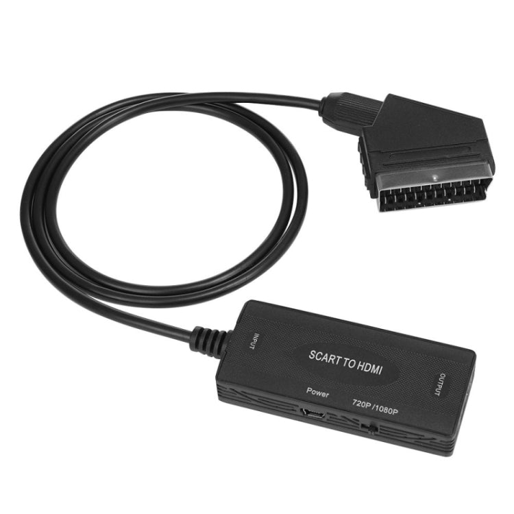 1080P SCART to HDMI Audio Video Converter Adapter