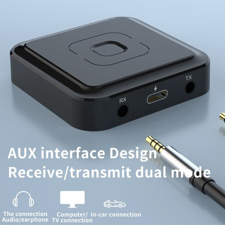 BT-22  5.1 Bluetooth Receiver &Transmitter 2 in 1 Supports Voice Calls