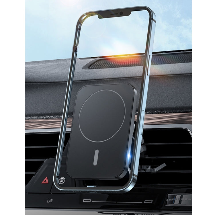 W-987 Magnetic Suction 15W Wireless Charger Car Air Outlet Bracket for iPhone 12 Series and other Smart Phones ÎҵÄÉ̵ê