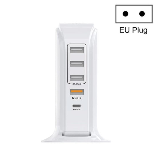 PD-36W PD3.0 + QC3.0 4-port USB Mobile Phone Charging Sailboat Multi Port Charger,